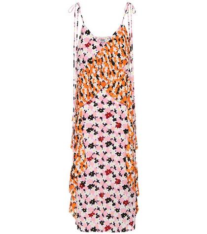 Kenzo Jackie Flowers Midi Dress