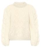 Ganni Mohair And Wool Sweater