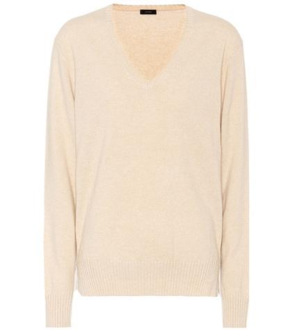 Jimmy Choo Cashmere V-neck Sweater