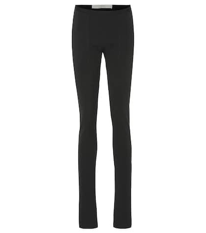 Rick Owens Stretch Cotton-blend Leggings