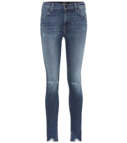 Roger Vivier Maria High-waisted Skinny Jeans