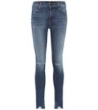 Roger Vivier Maria High-waisted Skinny Jeans