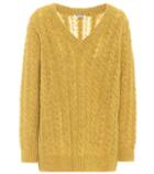 Miu Miu Oversized Alpaca-blend Sweater