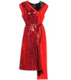 Marc Jacobs Sequinned And Lace Dress