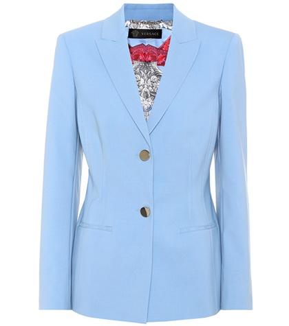 Versace Stretch Wool Blazer