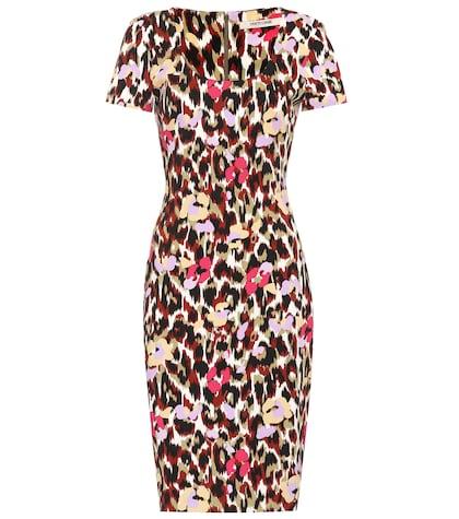 Roberto Cavalli Printed Midi Dress