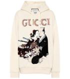 Gucci Embellished Cotton Hoodie