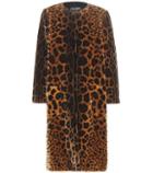 Dolce & Gabbana Printed Velvet Silk-blend Coat