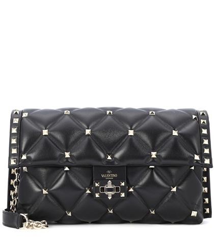 Valentino Garavani Valentino Garavani Candystud Leather Shoulder Bag