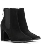 Balenciaga Charlotte Suede Ankle Boots