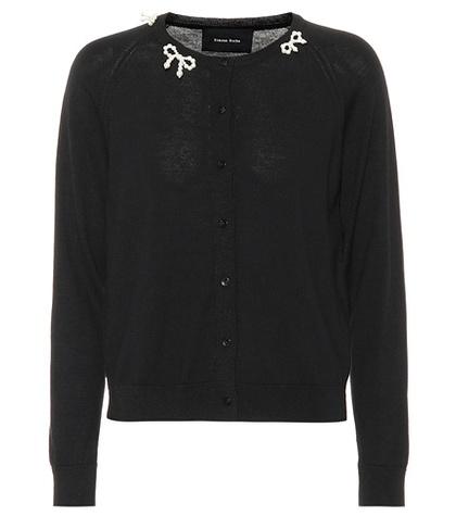 Simone Rocha Wool, Silk And Cashmere Cardigan