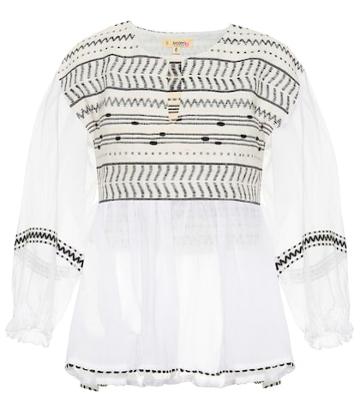 Lemlem Maya Cotton-blend Blouse