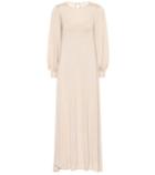 Ryan Roche Silk And Cashmere Dress