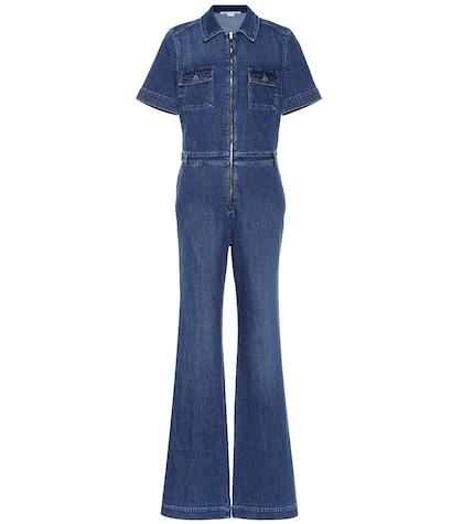 Stella Mccartney Stretch Denim Jumpsuit