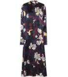 Anna Kosturova Anwyn Printed Silk Dress
