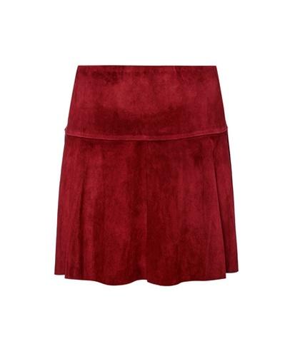 Valentino Suede Skirt
