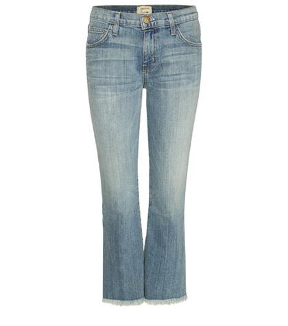 Current/elliott The Cropped Flip Flop Jeans