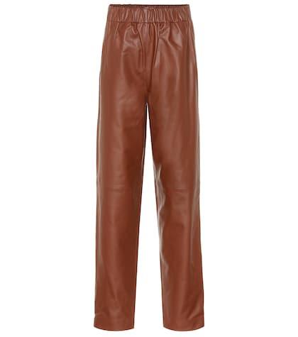 Tibi Leather Pants