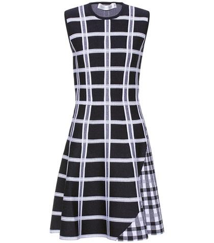 Victoria Beckham Knitted Wool-blend Dress