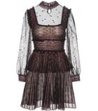 Alexander Mcqueen Silk And Wool-blend Lace Dress