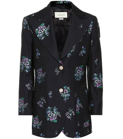 Gucci Flowers Fil Coupé Blazer