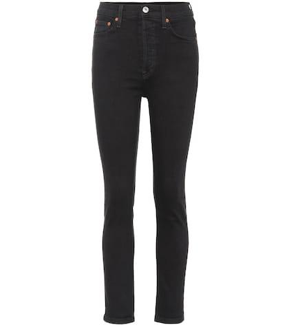 Christian Louboutin Cropped High-rise Skinny Jeans