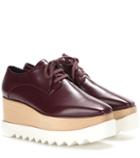 J Brand Elyse Platform Derby Shoes