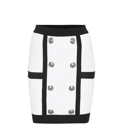 Balmain Embellished Miniskirt