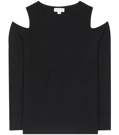 Velvet Avril Cut-out Cashmere Sweater