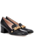 Vetements Sylvie Mid-height Leather Pumps