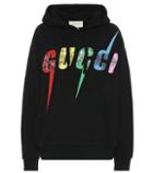 Gucci Logo Sequined Cotton-jersey Hoodie