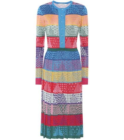 Mary Katrantzou Cecile Jacquard Knit Dress