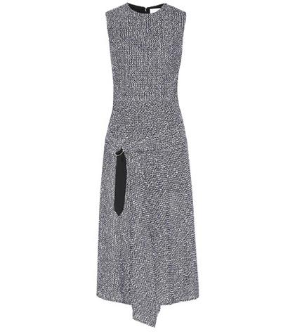 Saint Laurent Asymmetrical Sleeveless Dress