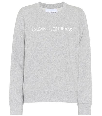 Calvin Klein Jeans Logo Cotton Jersey Sweater