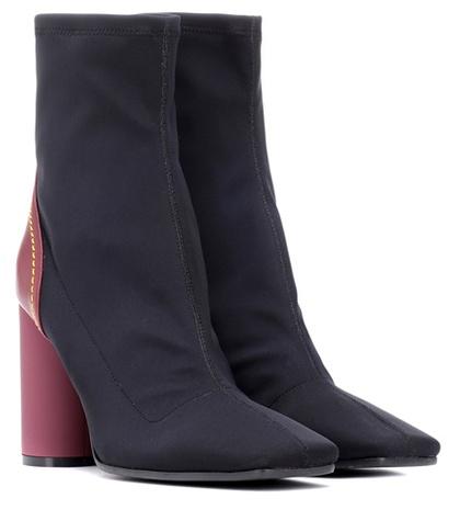 Ellery Neoprene Ankle Boots