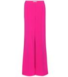 Mary Katrantzou Onyx Crêpe Wide-leg Trousers
