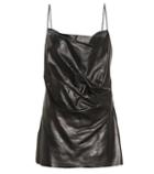 Gucci Leather Minidress