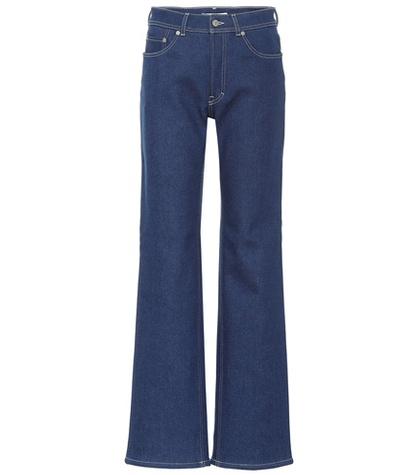 Acne Studios Blå Konst High-rise Flared Jeans