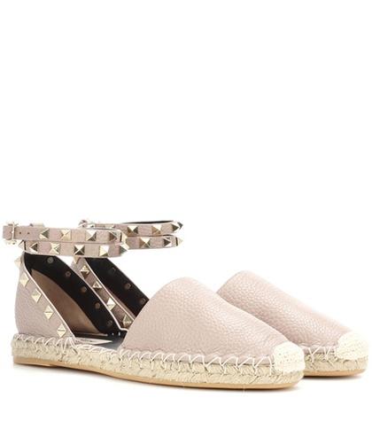 Bottega Veneta Valentino Garavani Rockstud Espadrille Sandals