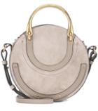 Acne Studios Pixie Leather And Suede Shoulder Bag