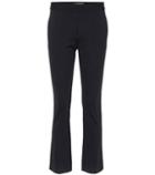 Diane Von Furstenberg Cropped Mid-rise Pants