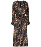 Isabel Marant Olympia Floral-printed Silk Dress