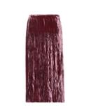 Miu Miu Velvet Silk Blend Skirt