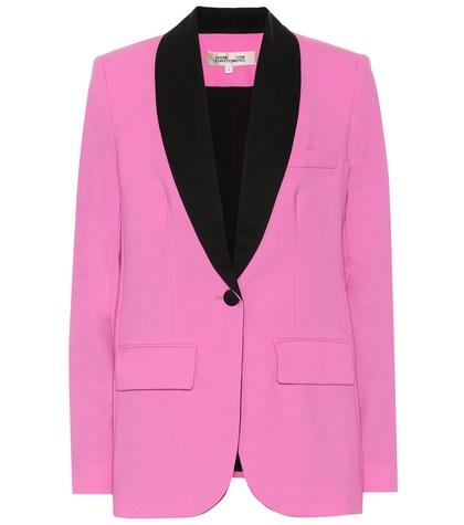 Diane Von Furstenberg Tommy Wool Blazer