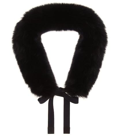 S Max Mara Lipsia Fox Fur Hood Trim