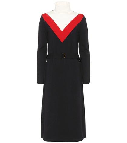 Tory Burch Viven Wool-blend Dress