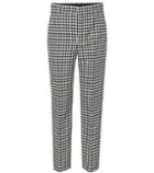 Balenciaga Checked Virgin Wool Pants