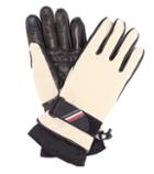 Moncler Grenoble Leather-trimmed Gloves