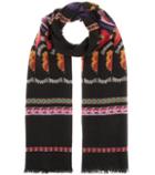 Etro Wool And Silk-blend Scarf