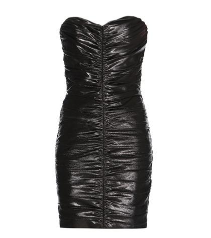 3.1 Phillip Lim Metallic Ruched Mini Dress